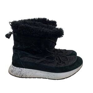 Sperry Women’ Seas Submariner Leather and Wool Faux Shearling Lined Boots Sz 8.5